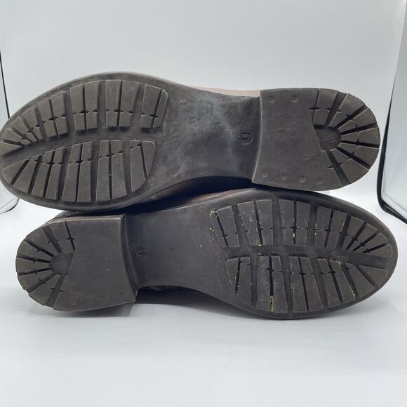 Taos Convoy Ankle Boots Women’s Size EU 41 US 10-10.5 Brown Leather Booties - Picture 7 of 13